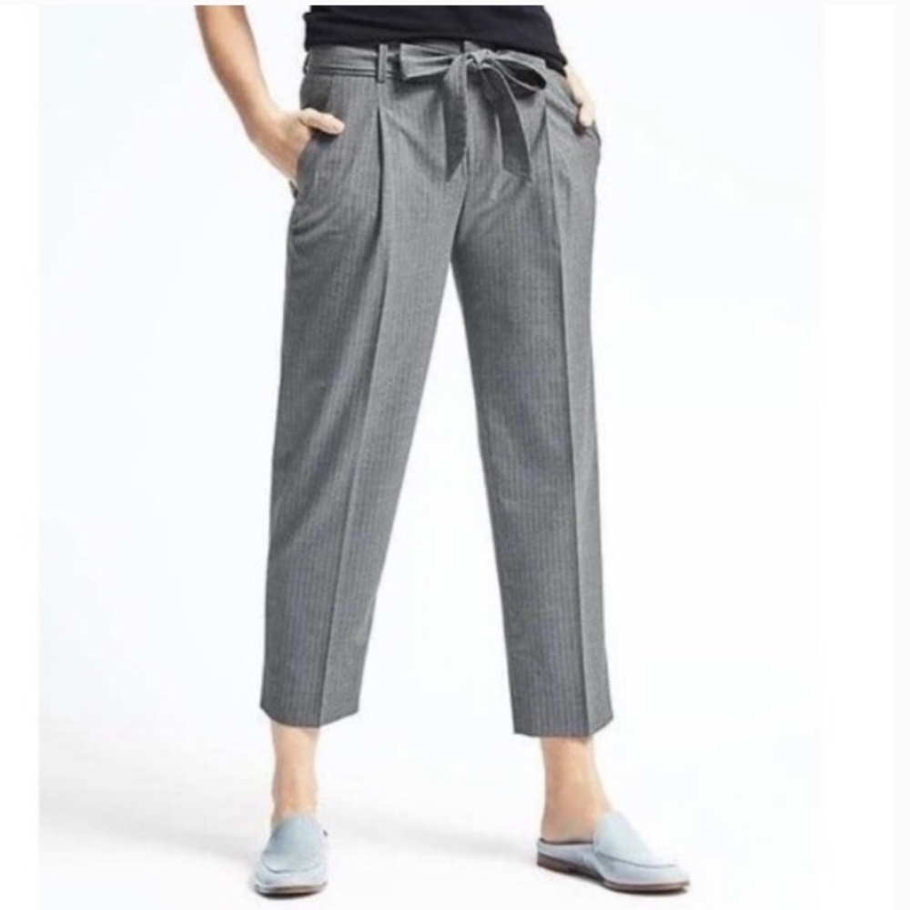 NWOT Banana Republic Avery Tie Waist Pants